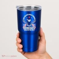 God Created Man And Woman Democrats Created The Rest Tumbler thumb 2
