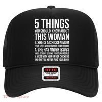 Gardening Chicken Mom 5 Things You Should Know Farmer Gift Hat thumb 0