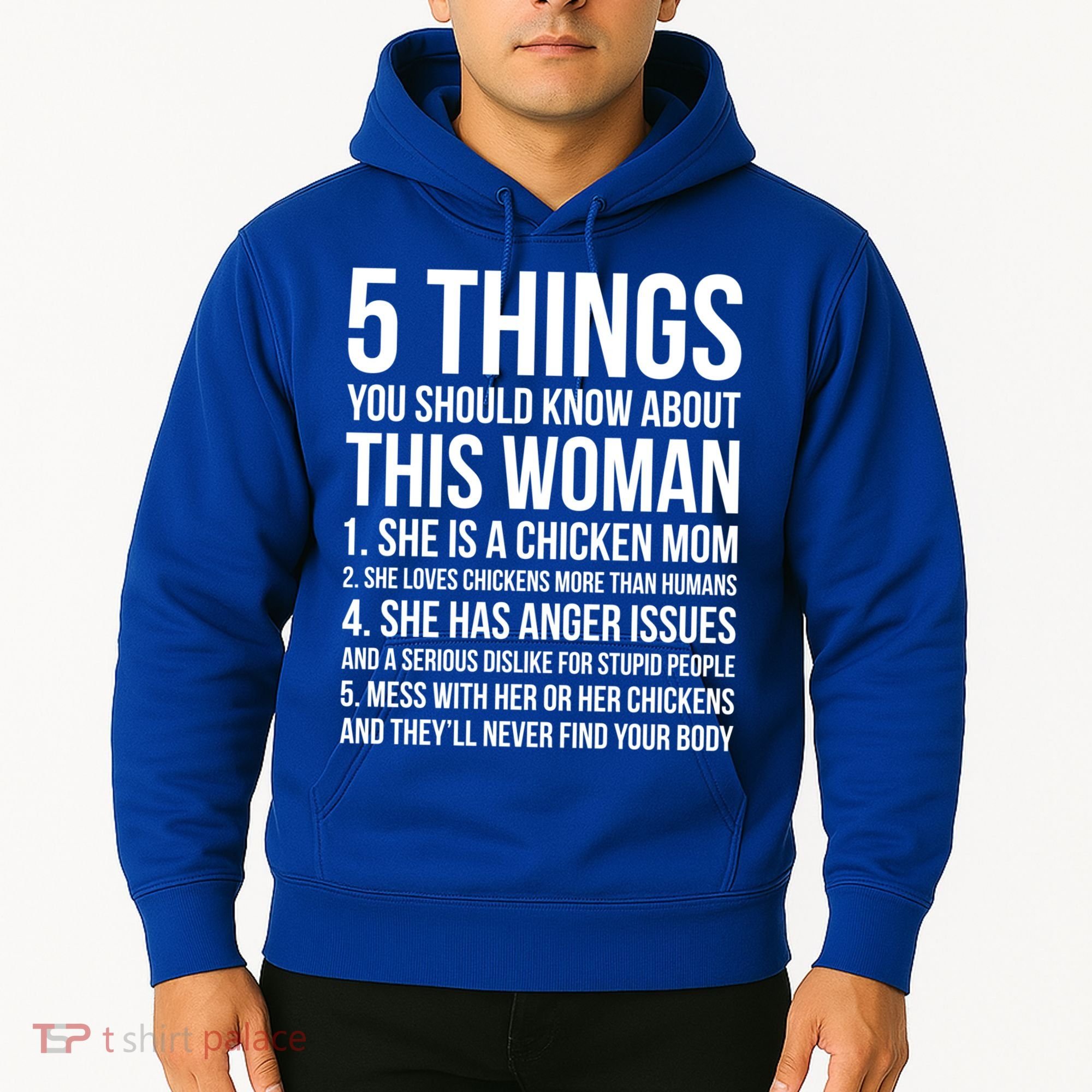 Gardening Chicken Mom 5 Things You Should Know Farmer Gift Hoodie