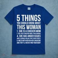 Gardening Chicken Mom 5 Things You Should Know Farmer Gift T-Shirt thumb 5