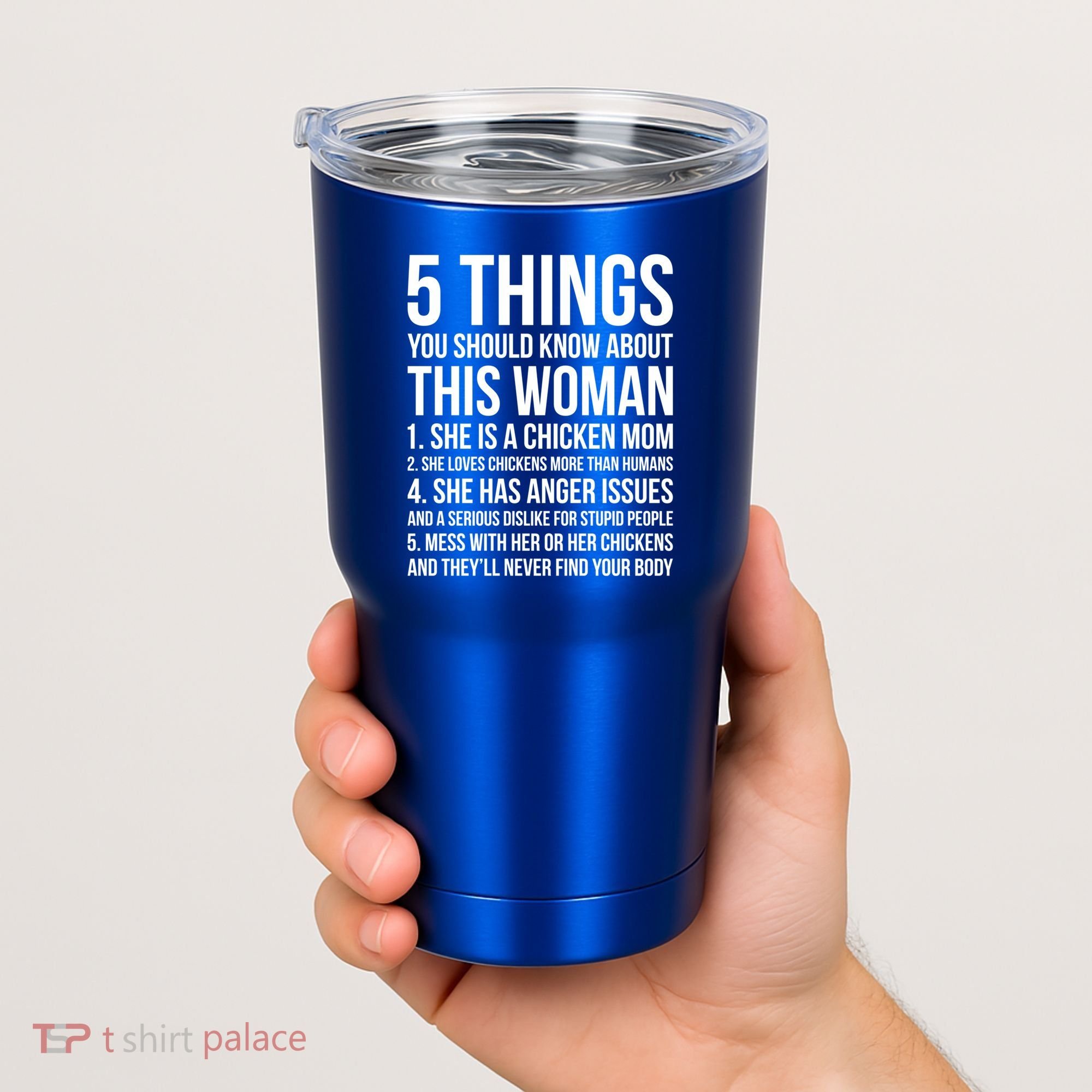 Gardening Chicken Mom 5 Things You Should Know Farmer Gift Tumbler