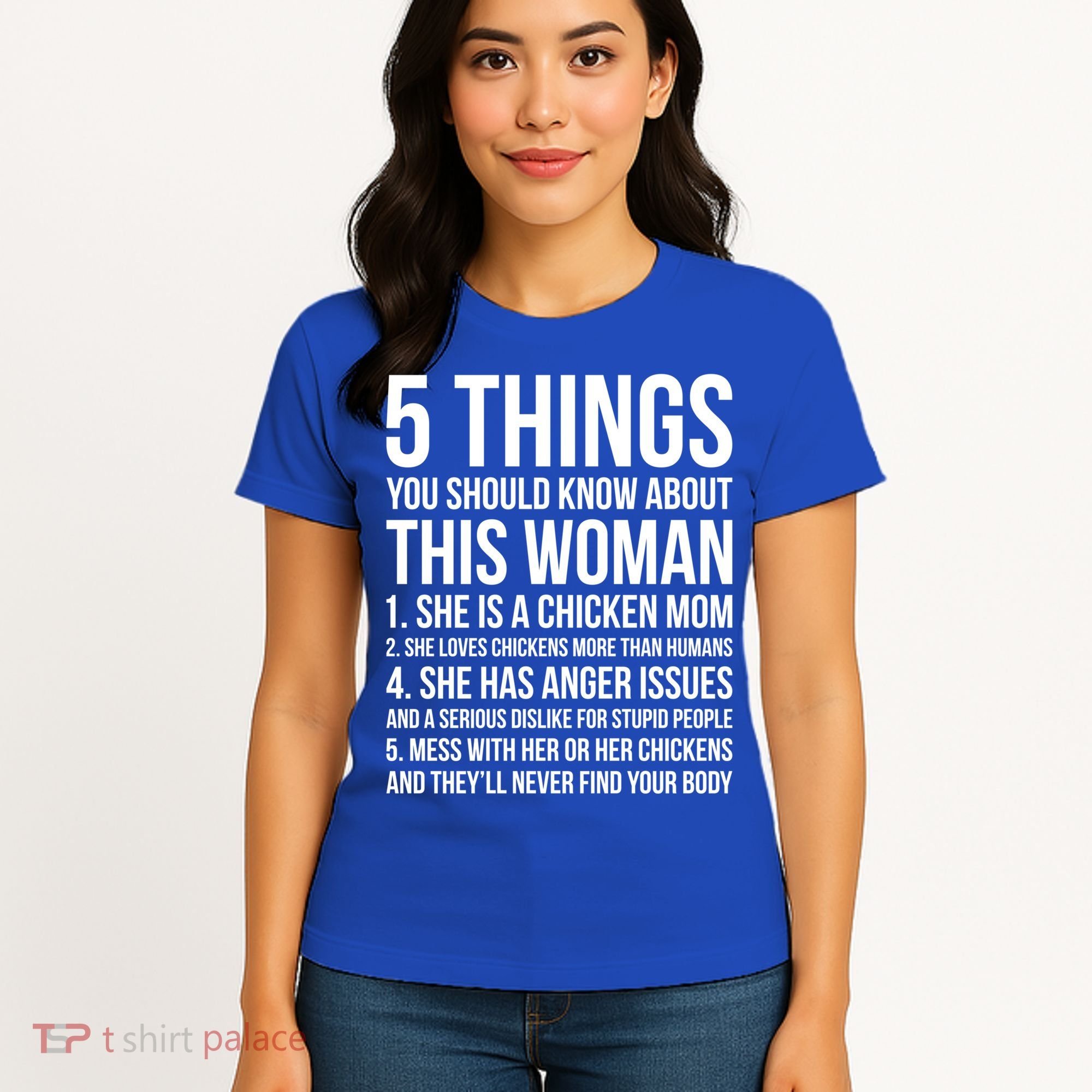 Gardening Chicken Mom 5 Things You Should Know Farmer Gift Women's T-Shirt
