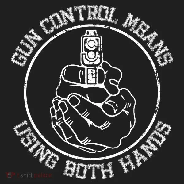 Gun Control Means Using Both Hands Women's Sweatshirt