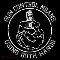 Gun Control Means Using Both Hands Ornament thumb 1