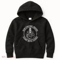 Gun Control Means Using Both Hands Kids Hoodie thumb 0