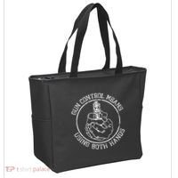 Gun Control Means Using Both Hands Tote Bag thumb 2