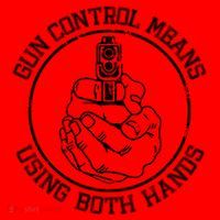 Gun Control Means Using Both Hands Santa Hat thumb 1