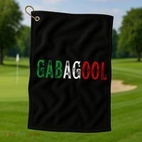Gabagool Capicola Meat New Jersey Italian Pride Gift Golf Towel thumb 1