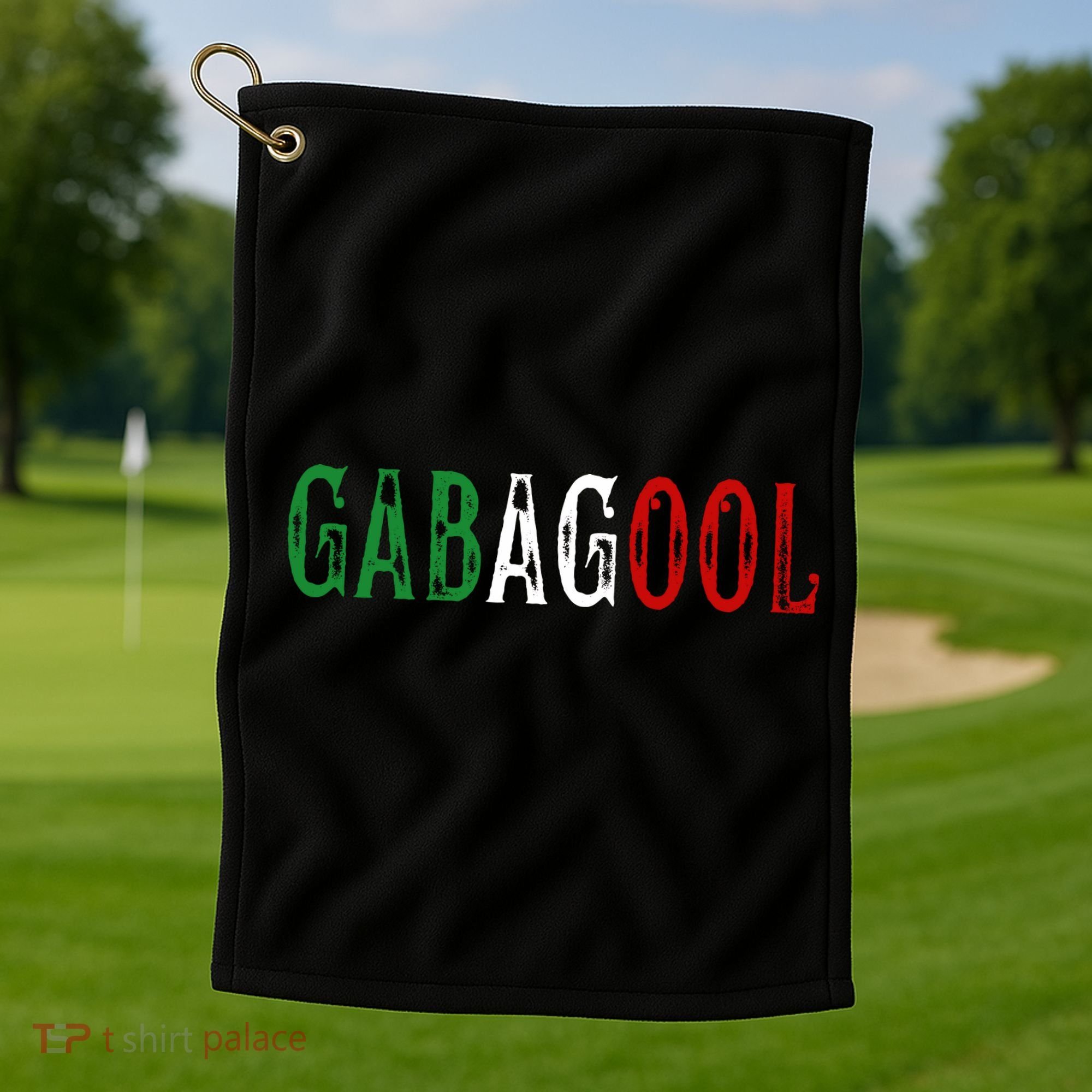 Gabagool Capicola Meat New Jersey Italian Pride Gift Golf Towel
