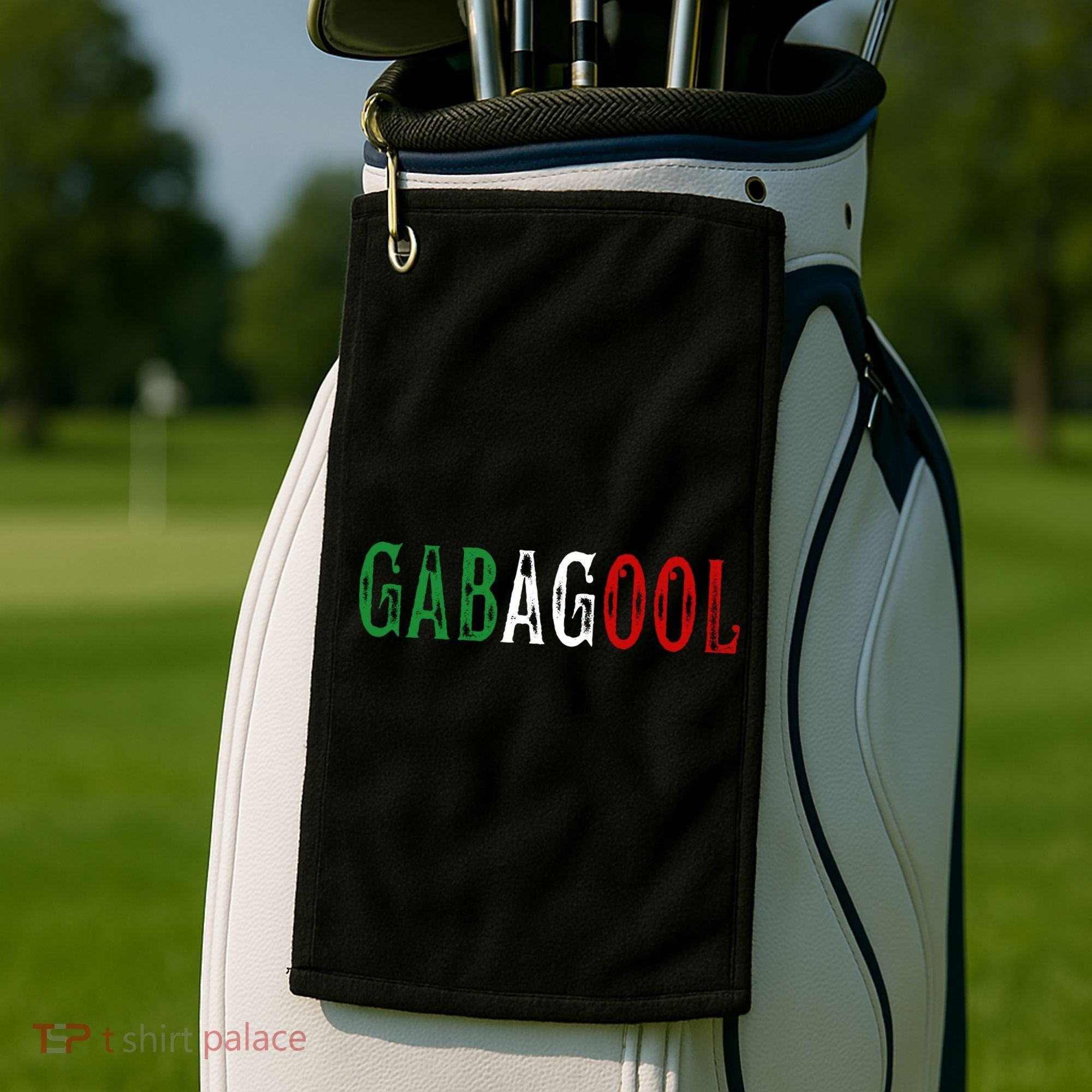Gabagool Capicola Meat New Jersey Italian Pride Gift Golf Towel