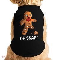 Gingerbread Christmas Market Baking Gingerbread Man Oh Snap Doggie Tank thumb 0