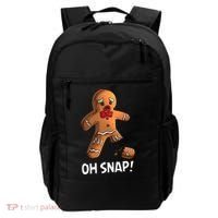 Gingerbread Christmas Market Baking Gingerbread Man Oh Snap Backpack thumb 0