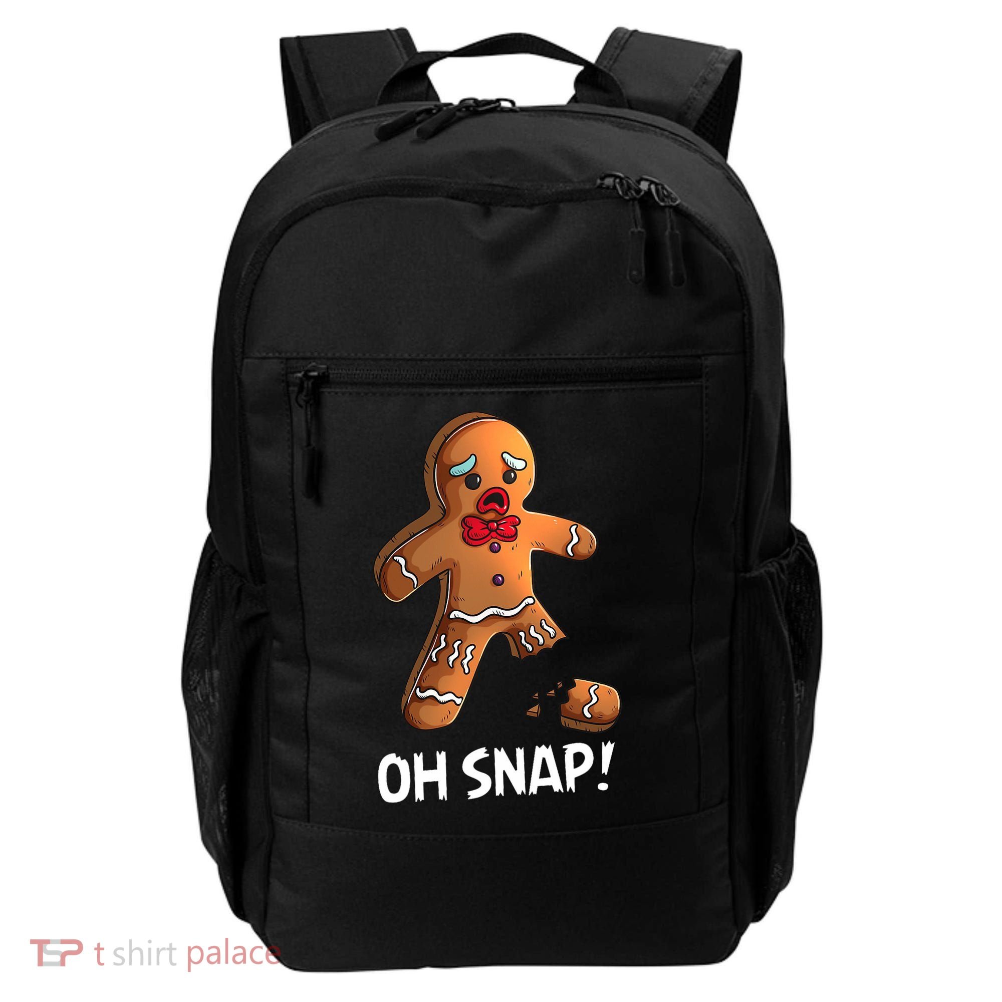 Gingerbread Christmas Market Baking Gingerbread Man Oh Snap Backpack