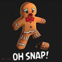 Gingerbread Christmas Market Baking Gingerbread Man Oh Snap Backpack thumb 2