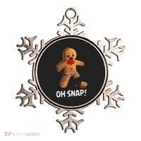 Gingerbread Christmas Market Baking Gingerbread Man Oh Snap Ornament thumb 0