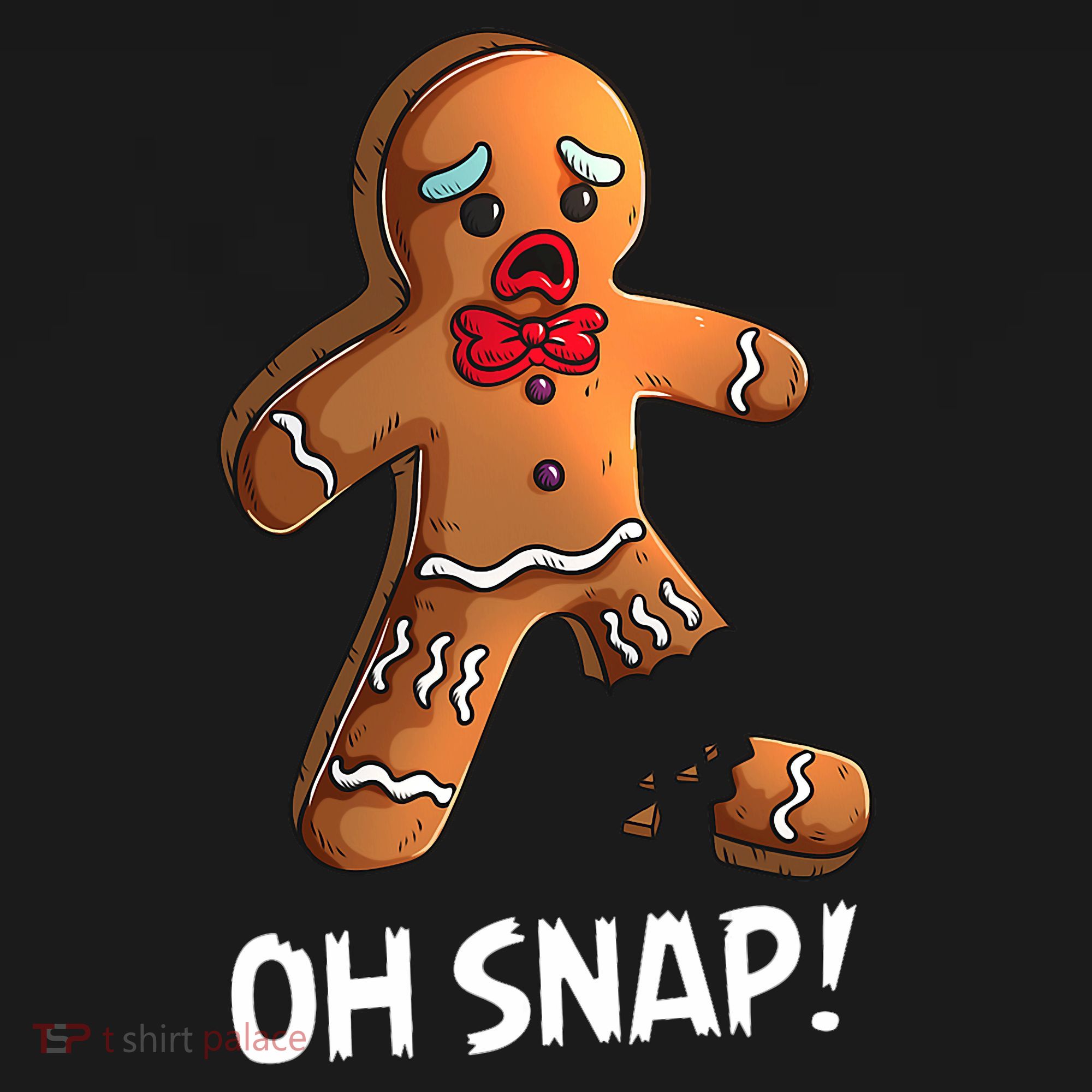 Gingerbread Christmas Market Baking Gingerbread Man Oh Snap Ornament