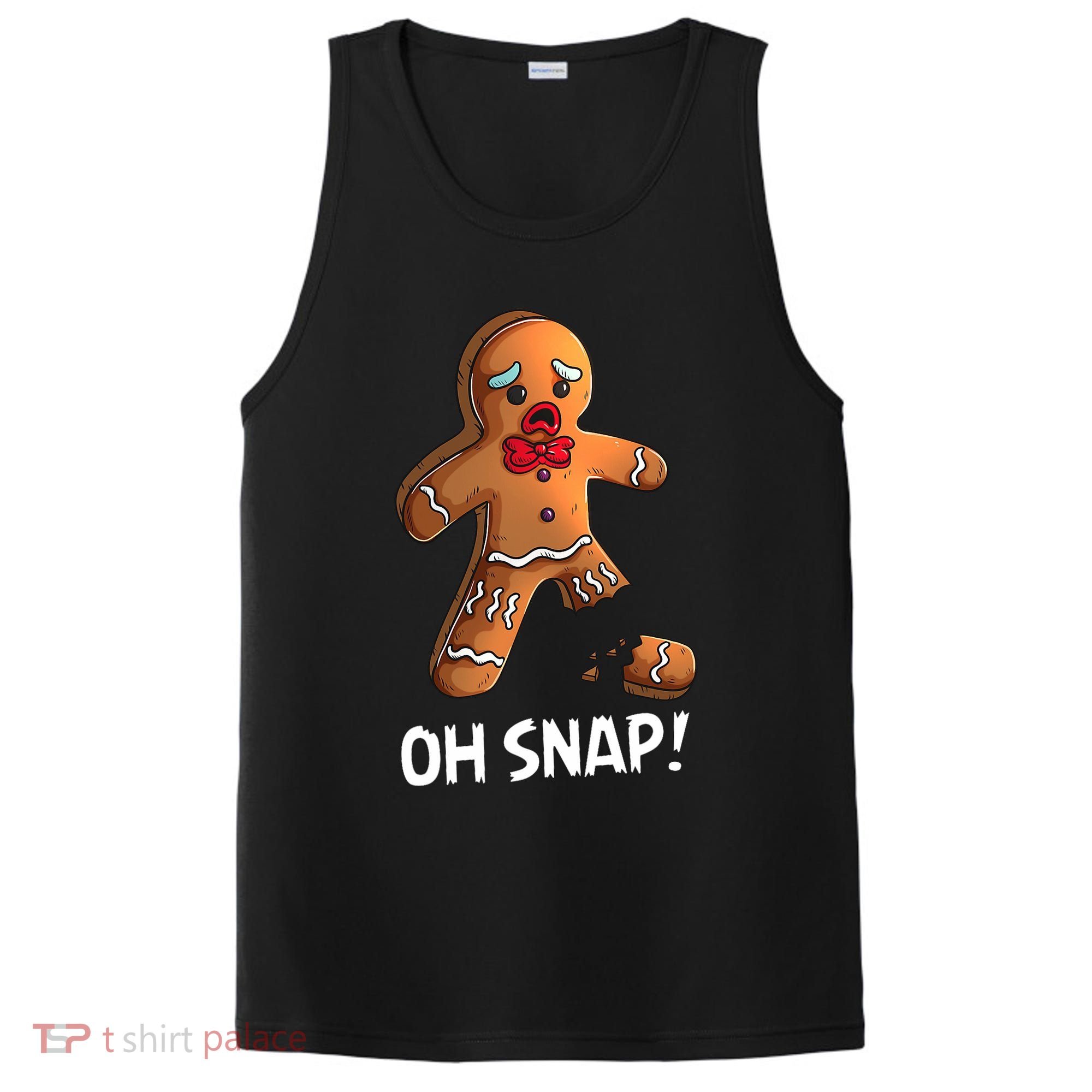 Gingerbread Christmas Market Baking Gingerbread Man Oh Snap PosiCharge Competitor Tank