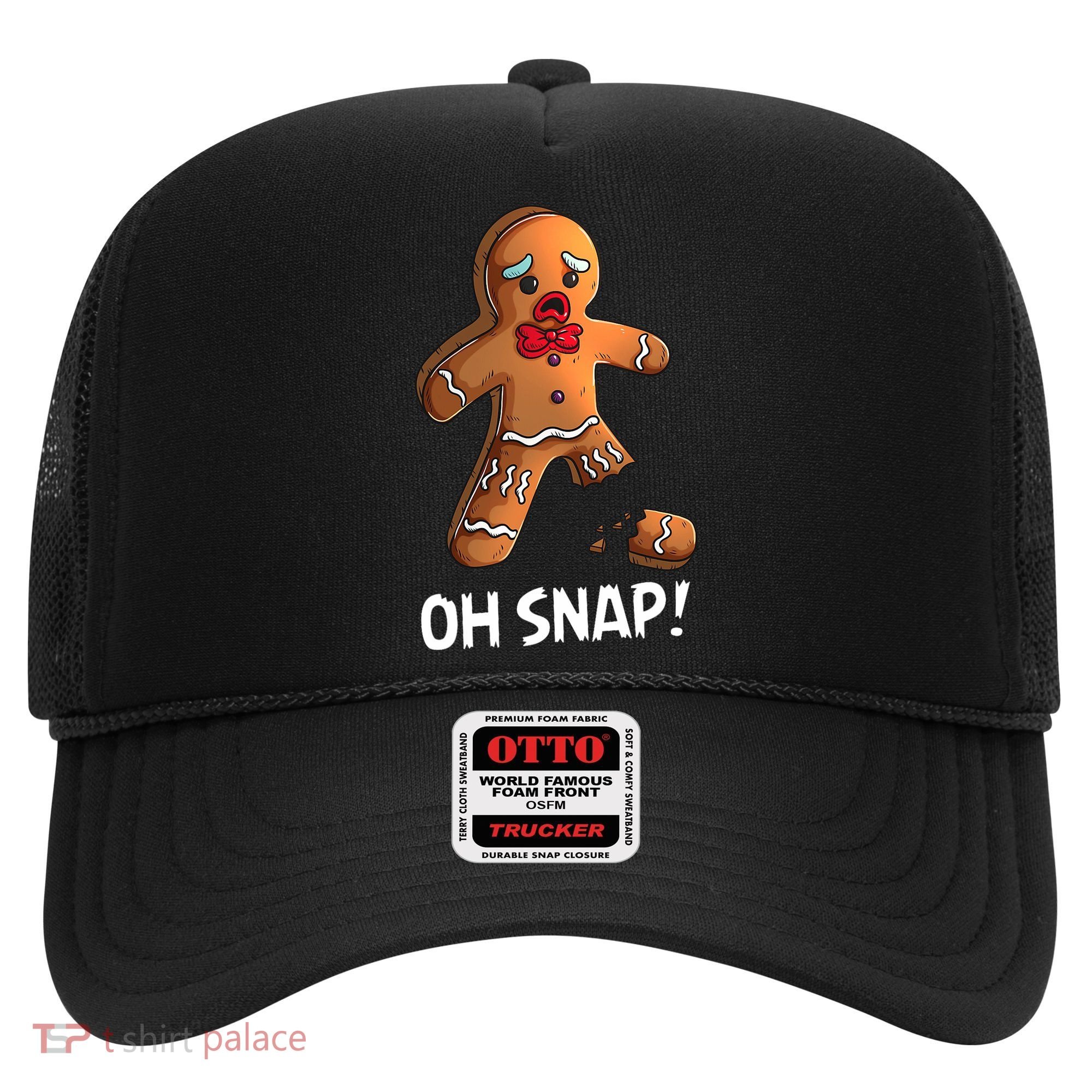 Gingerbread Christmas Market Baking Gingerbread Man Oh Snap Hat