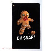 Gingerbread Christmas Market Baking Gingerbread Man Oh Snap Golf Towel thumb 0