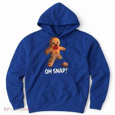 Gingerbread Christmas Market Baking Gingerbread Man Oh Snap Hoodie
