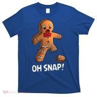 Gingerbread Christmas Market Baking Gingerbread Man Oh Snap T-Shirt thumb 0