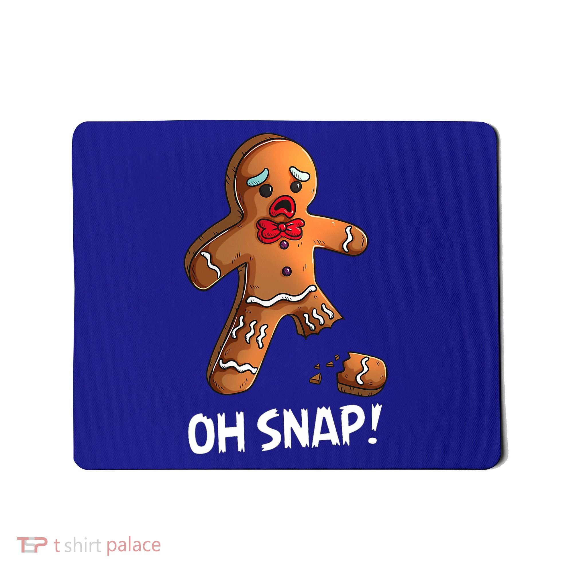 Gingerbread Christmas Market Baking Gingerbread Man Oh Snap Mousepad