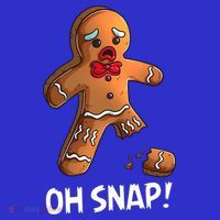 Gingerbread Christmas Market Baking Gingerbread Man Oh Snap Women's Tank Top thumb 5