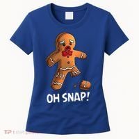 Gingerbread Christmas Market Baking Gingerbread Man Oh Snap Women's T-Shirt thumb 0