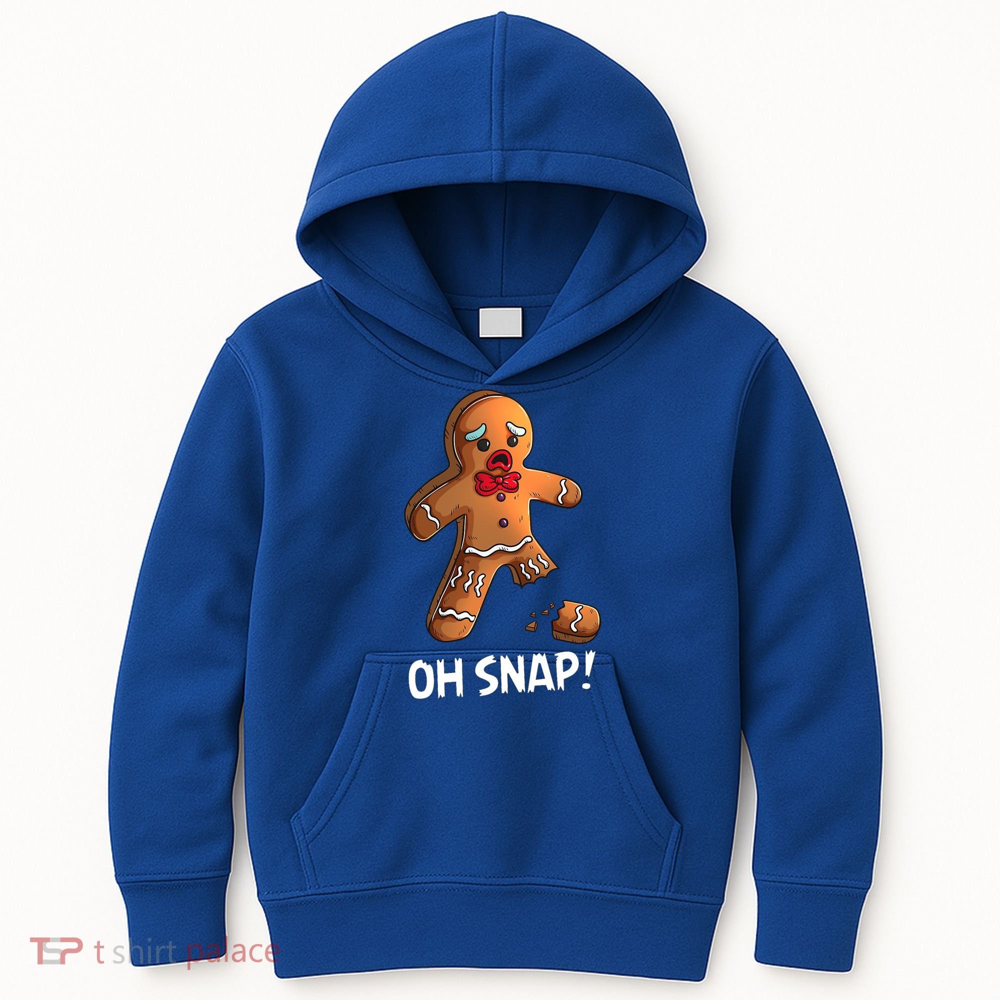 Gingerbread Christmas Market Baking Gingerbread Man Oh Snap Kids Hoodie