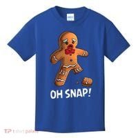 Gingerbread Christmas Market Baking Gingerbread Man Oh Snap Kids T-Shirt thumb 0