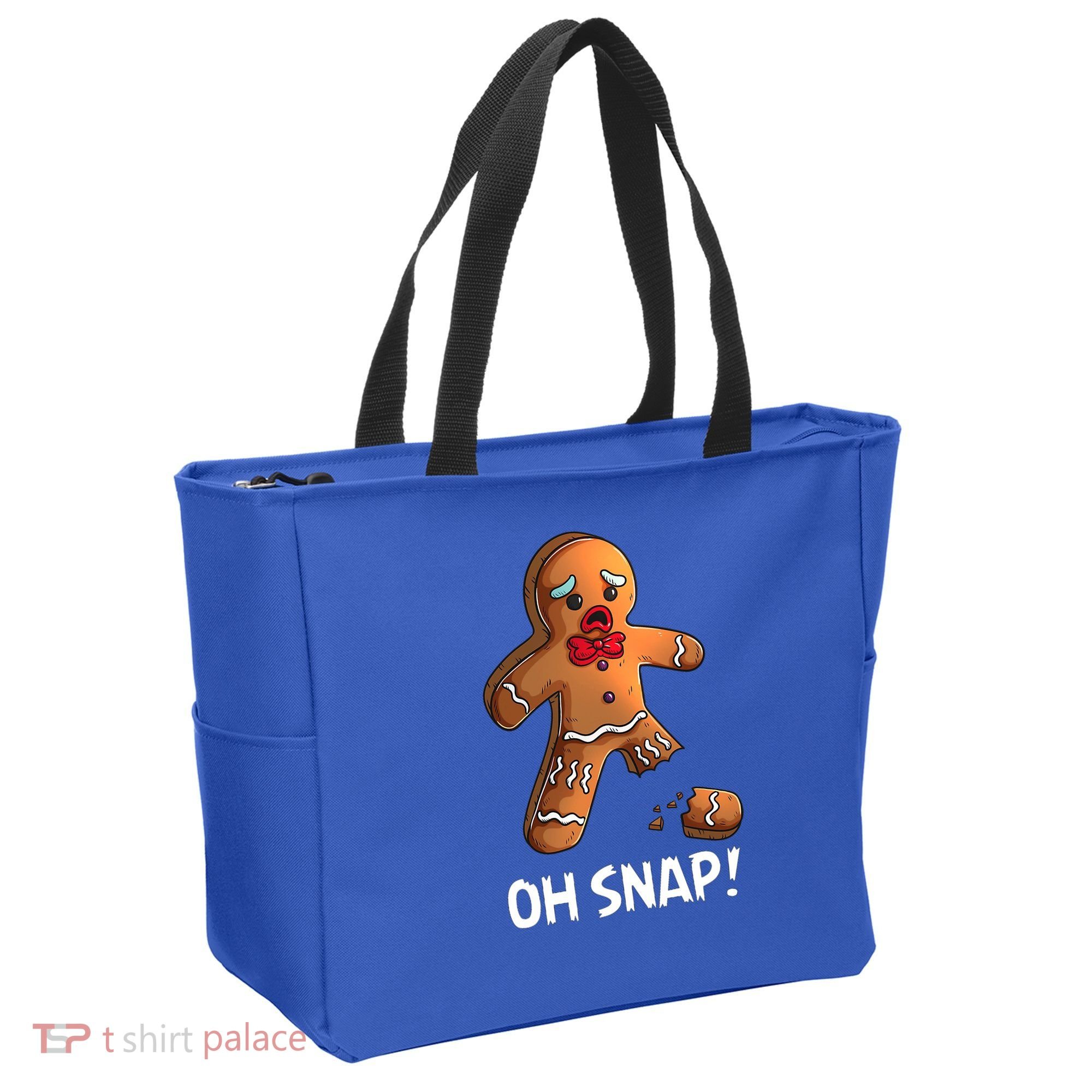 Gingerbread Christmas Market Baking Gingerbread Man Oh Snap Tote Bag