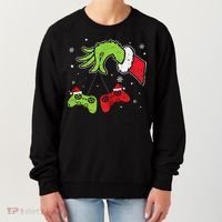 Gaming  Christmas Matching Pajamas Funny Gamer  Women's Sweatshirt thumb 0