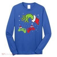 Gaming  Christmas Matching Pajamas Funny Gamer  Long Sleeve Shirt thumb 0