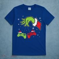 Gaming  Christmas Matching Pajamas Funny Gamer  T-Shirt thumb 5