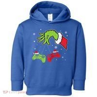 Gaming  Christmas Matching Pajamas Funny Gamer  Toddler Hoodie thumb 0
