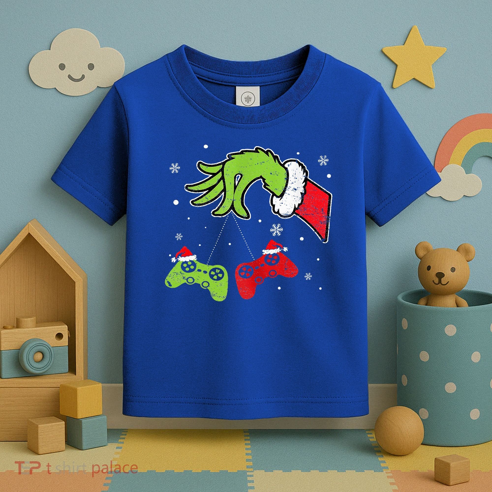 Gaming  Christmas Matching Pajamas Funny Gamer  Toddler T-Shirt