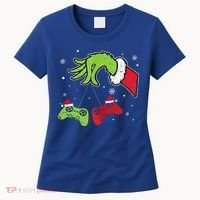 Gaming  Christmas Matching Pajamas Funny Gamer  Women's T-Shirt thumb 0