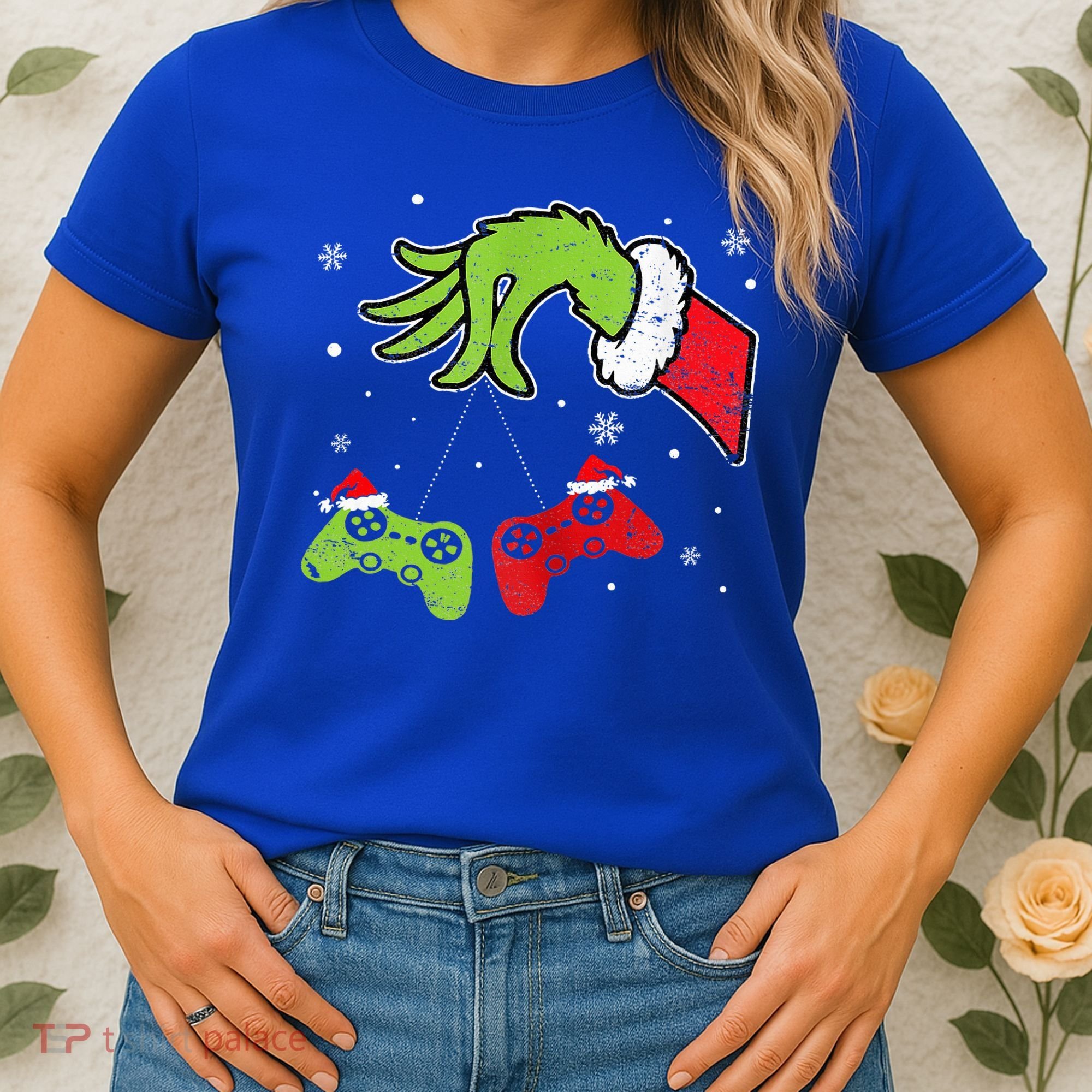 Gaming  Christmas Matching Pajamas Funny Gamer  Women's T-Shirt