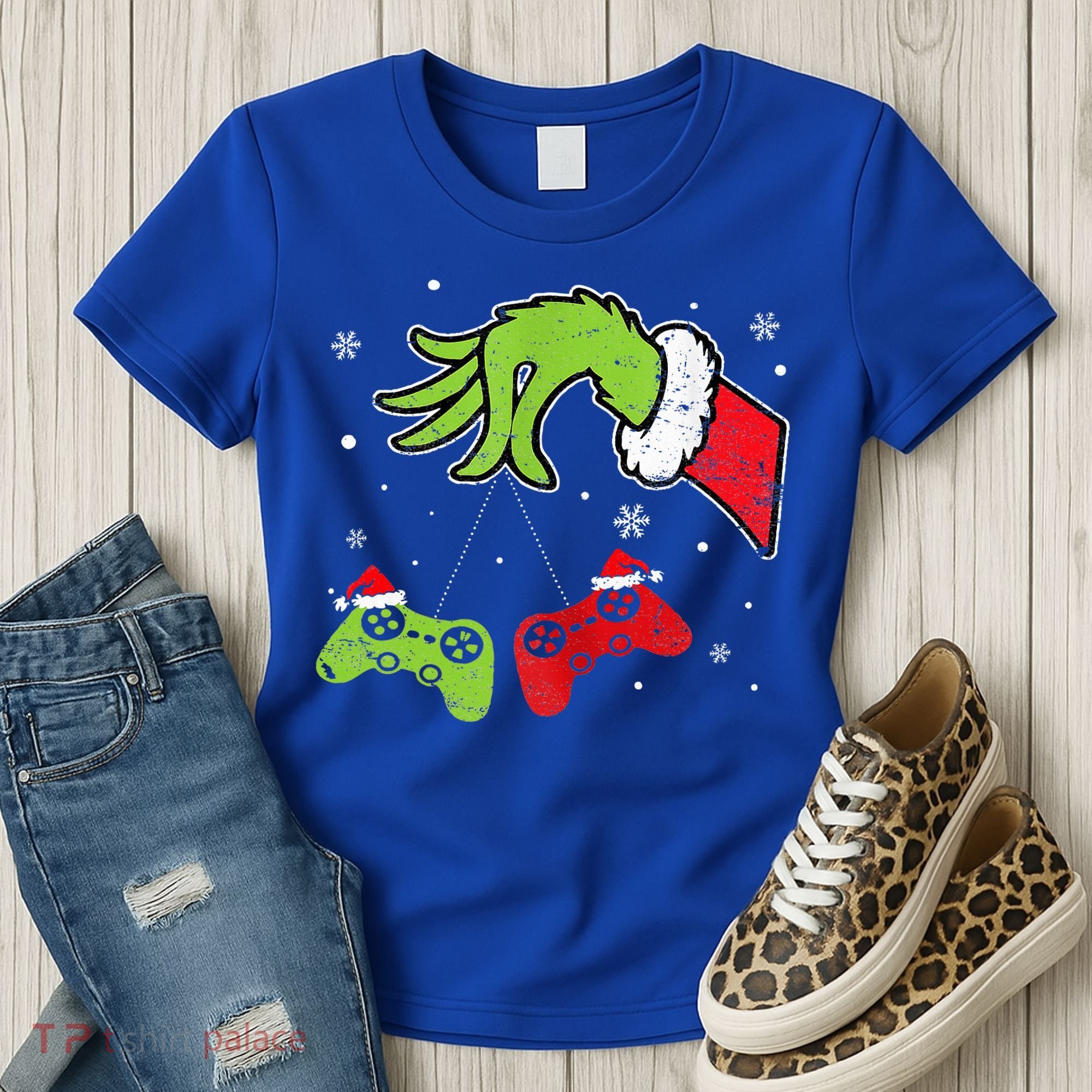 Gaming  Christmas Matching Pajamas Funny Gamer  Women's T-Shirt