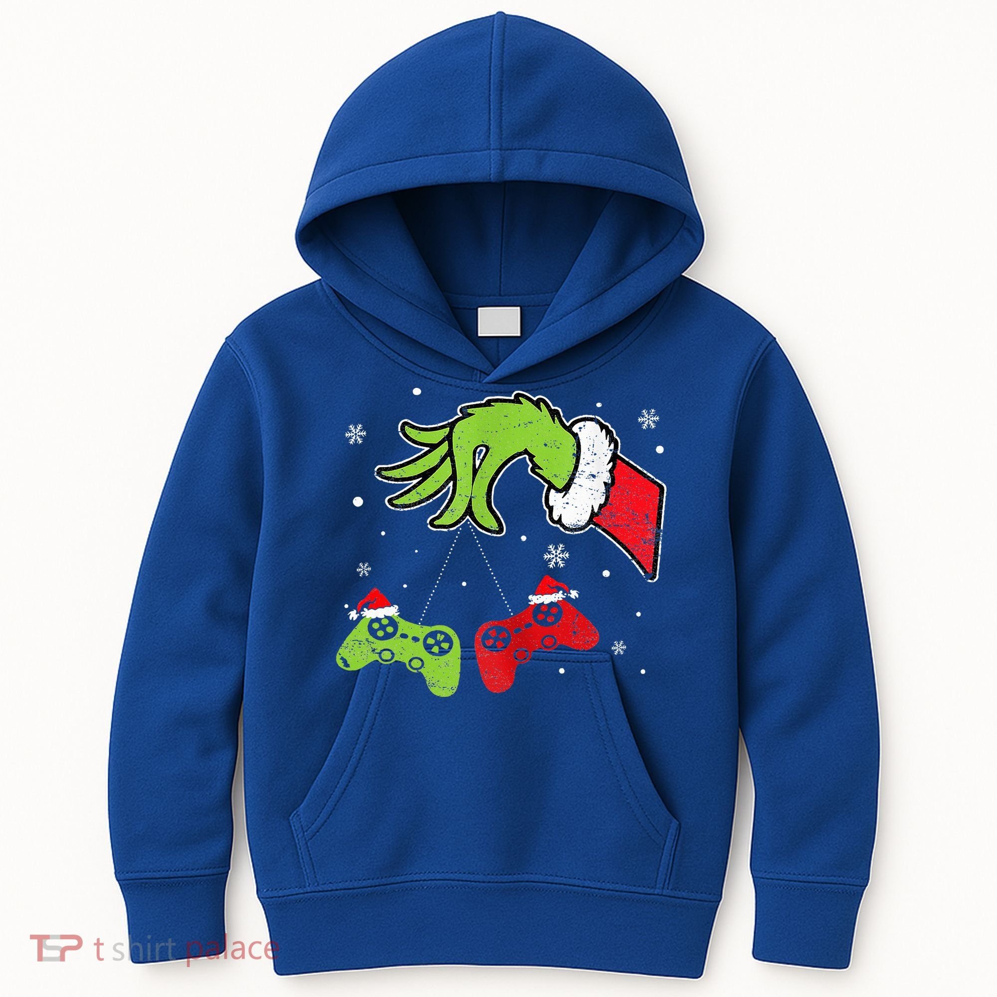 Gaming  Christmas Matching Pajamas Funny Gamer  Kids Hoodie