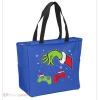 Gaming  Christmas Matching Pajamas Funny Gamer  Tote Bag thumb 2
