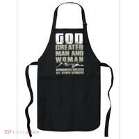 God Created Man & Woman Democrats Created All Other Genders Apron thumb 0