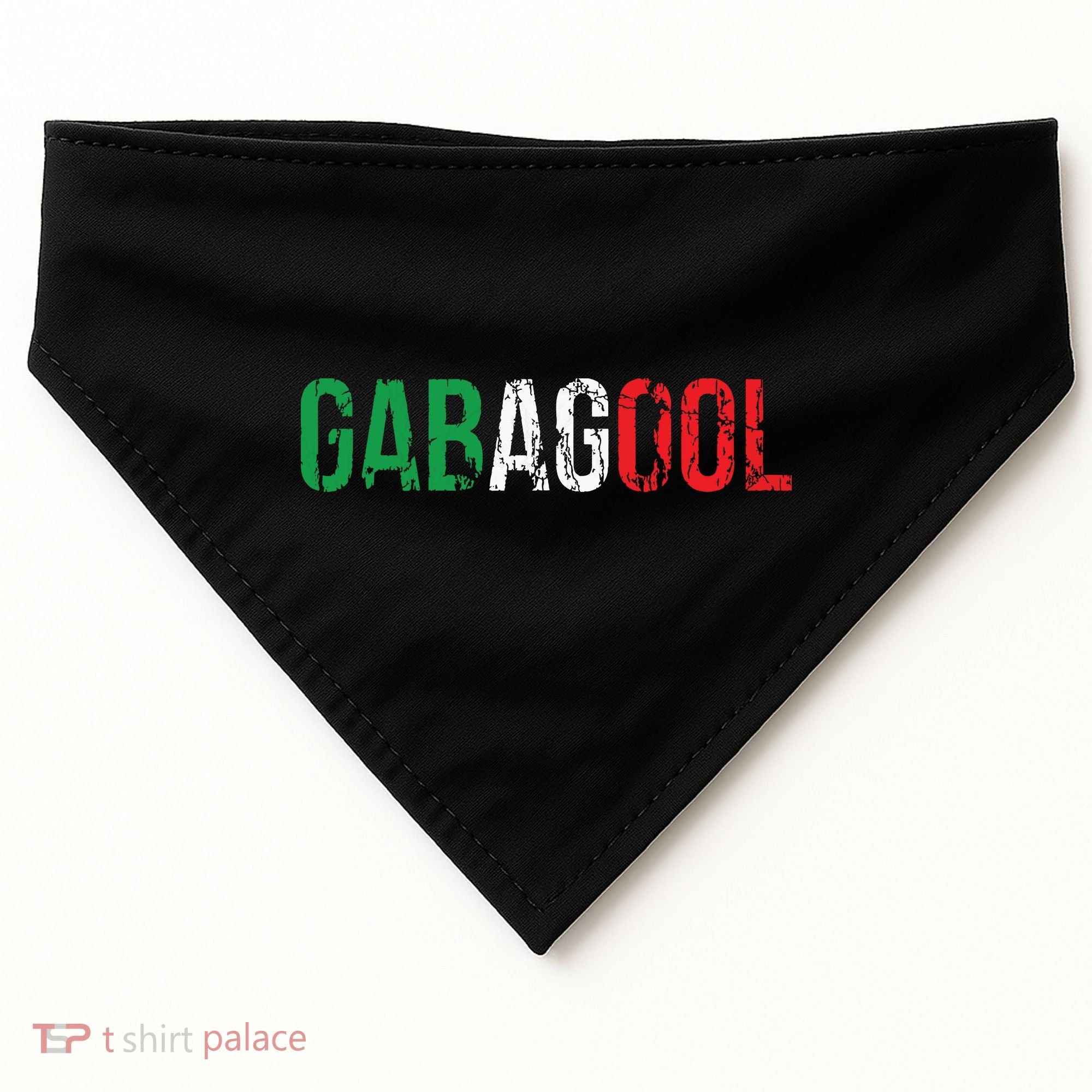 Gabagool Capicola Meat New Jersey Italian Pride Gift USA-Made Doggie Bandana