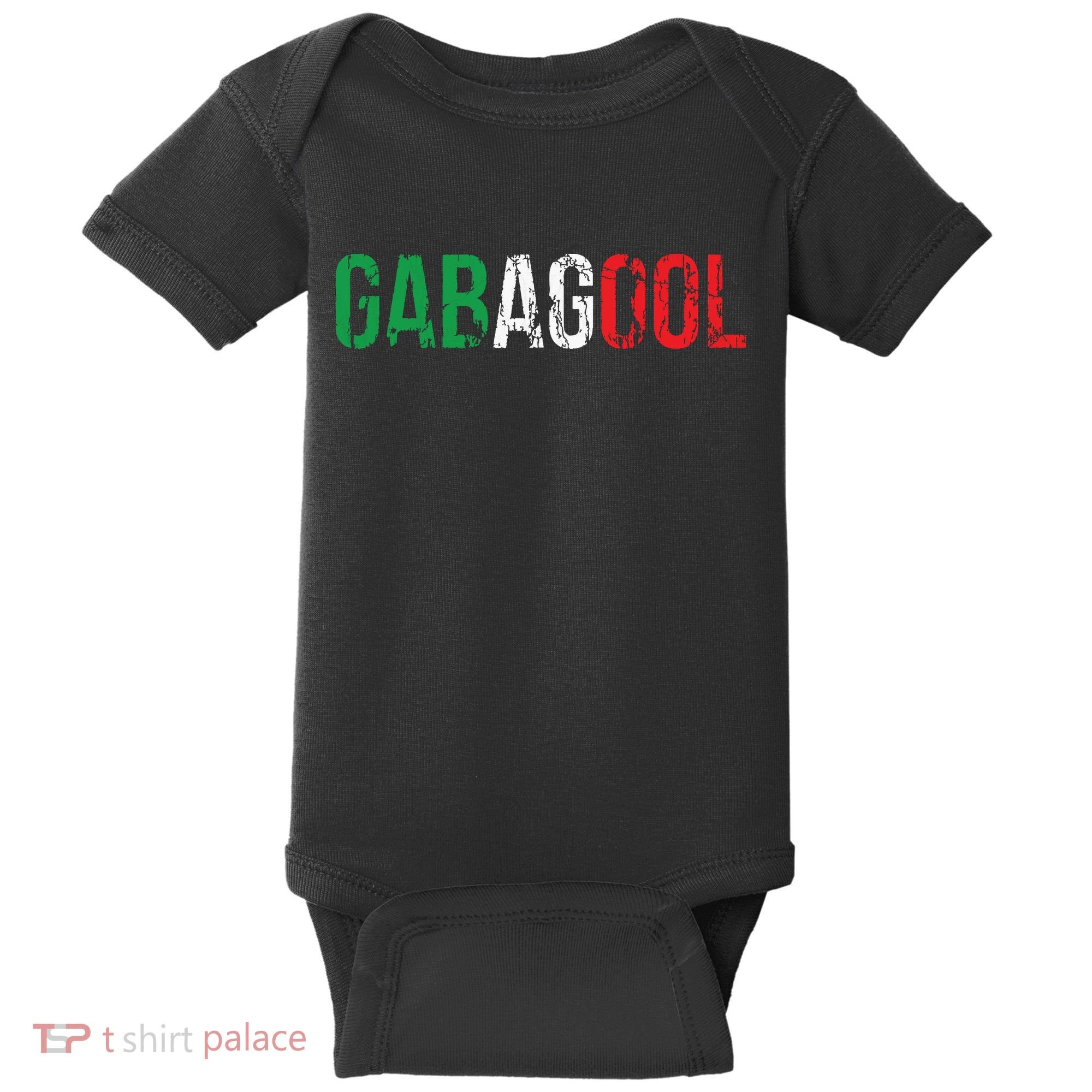Gabagool Capicola Meat New Jersey Italian Pride Gift Baby Bodysuit