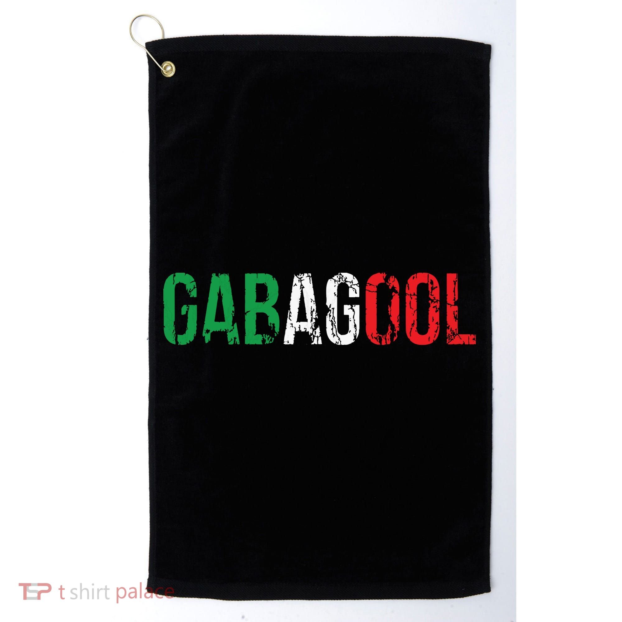 Gabagool Capicola Meat New Jersey Italian Pride Gift Golf Towel