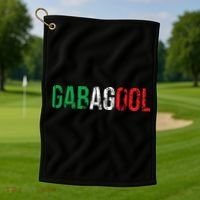 Gabagool Capicola Meat New Jersey Italian Pride Gift Golf Towel thumb 1