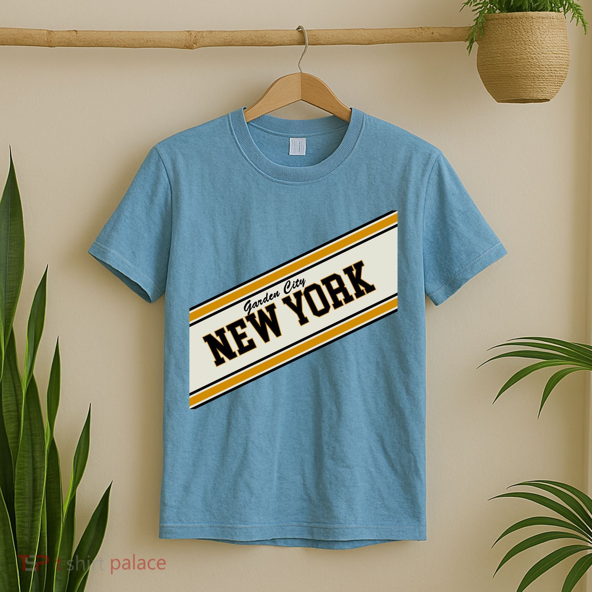 Garden City New York Varsity Logo T-Shirt