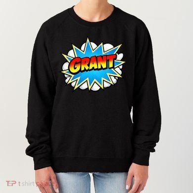 Grant Comic Name Retro Women's Sweatshirt