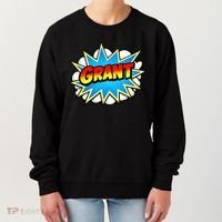 Grant Comic Name Retro Women's Sweatshirt thumb 0