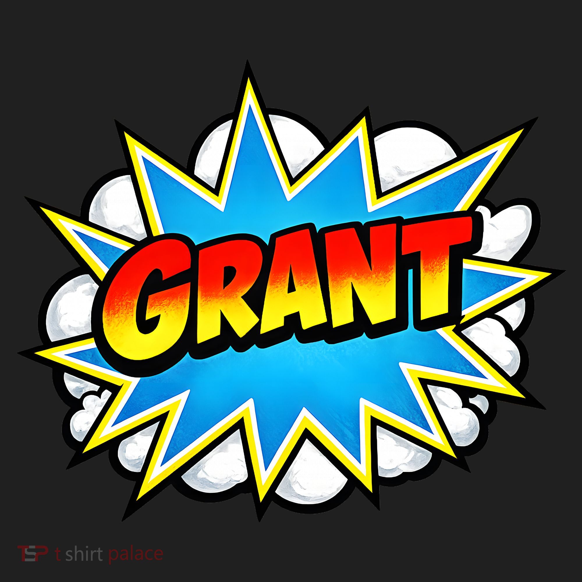 Grant Comic Name Retro Women's Sweatshirt